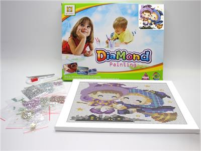 DIY DIAMOND PAINT MAGIC HAPPINESS STAR. - OBL832569