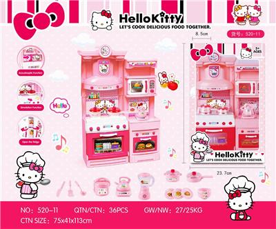 KT KITCHEN SET WITH LIGHT MUSIC. - OBL832586