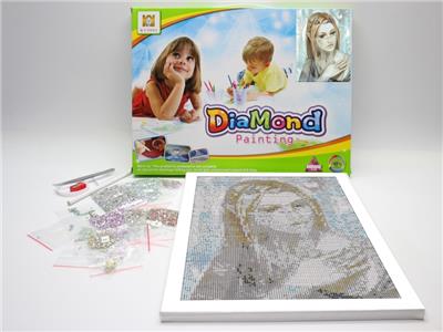 DIY DIAMOND PAINTING VEIL BEAUTY. - OBL832596