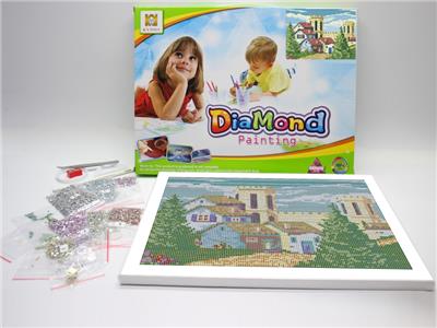 DIY DIAMOND PAINTING CASTLE. - OBL832597