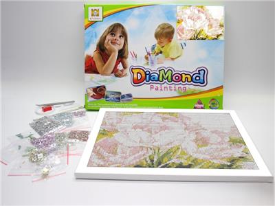 DIY Diamond Paintings Blooming Flowers. - OBL832599