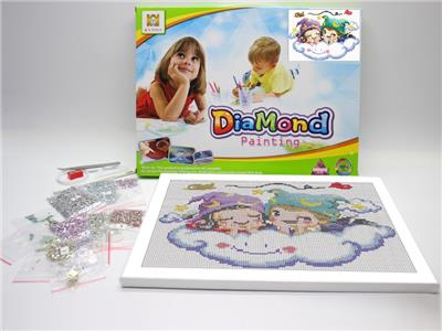 DIY diamond painting childlike. - OBL832601