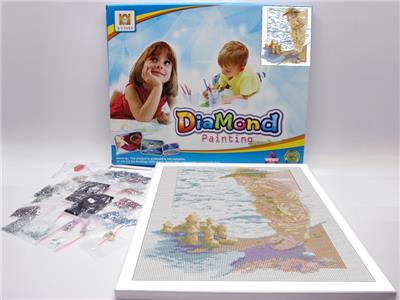 DIY Diamond Painting Sandcastle Dream. - OBL832636