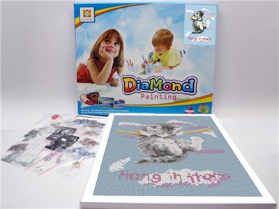 DIY DIAMOND PAINTING KITTY. - OBL832638