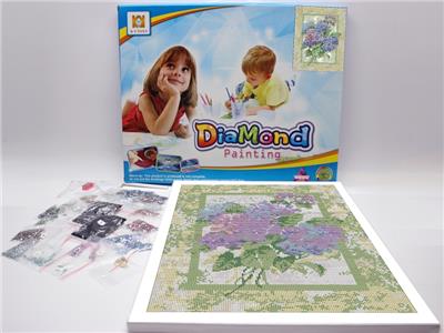 DIY diamond painting elegant hydrangea. - OBL832641