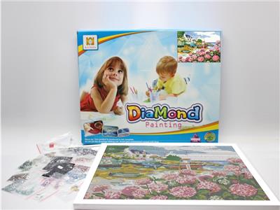 DIY DIAMOND PAINTING THE WORLDS PEACH SOURCE. - OBL832643
