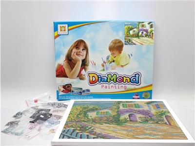 DIY Diamond Painting Seaside Villa. - OBL832660