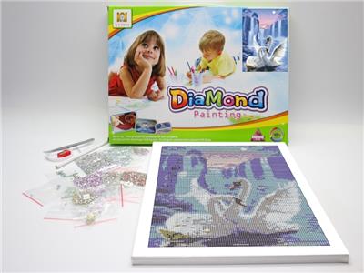 DIY Diamond Painting Swan Lake. - OBL832688