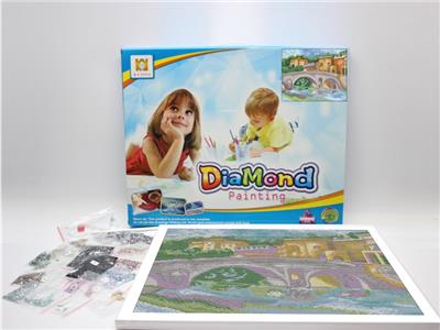 DIY Diamond Painting Tiger Playmate. - OBL832698