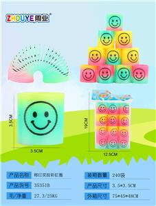 REMOVE THE SMILEY FACE RAINBOW CIRCLE. - OBL832757