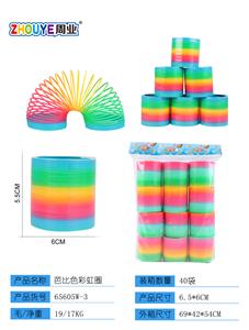 MIXED COLOR RAINBOW CIRCLES. - OBL832801