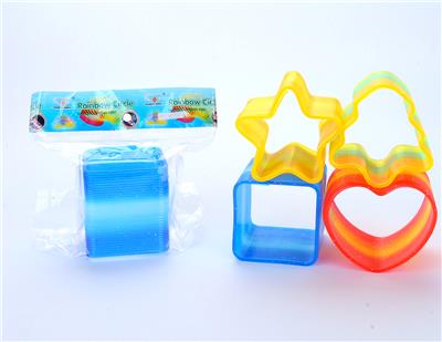 CRYSTAL ALIEN MIXED RAINBOW RING 4 MIXED. - OBL832822
