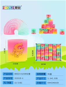 HEAT TRANSFER 12 ZODIAC RAINBOW RINGS. - OBL832837