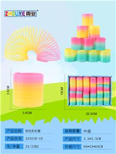 MIXED COLOR RAINBOW CIRCLES. - OBL832840