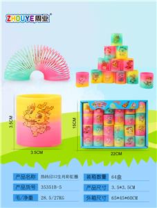 HEAT TRANSFER 12 ZODIAC RAINBOW RINGS. - OBL832853