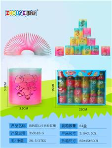 HEAT TRANSFER 12 ZODIAC RAINBOW RINGS. - OBL832861
