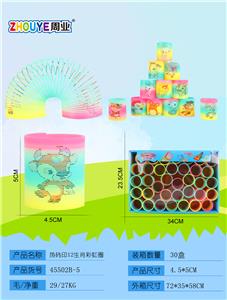 HEAT TRANSFER 12 ZODIAC RAINBOW RINGS. - OBL832882