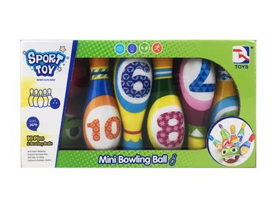 12 SMALL PU BOWLING BALLS - OBL833056