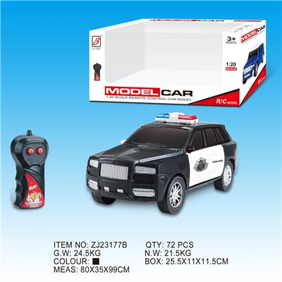 1:20库里南二通遥控警车 - OBL833111