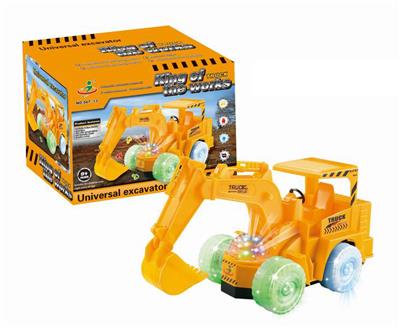 ELECTRIC ENGINEERING VEHICLES (EXCAVATORS, FIVE LIGHTS. MUSIC) - OBL833245
