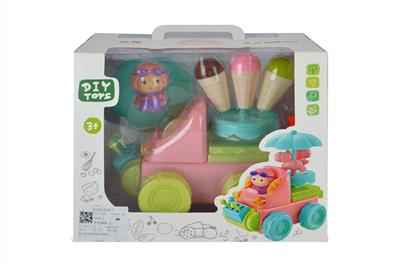 ELECTRIC CARTOON CARASSEMBLY ICE CREAM TRUCK. - OBL833378