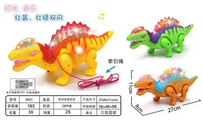 ELECTRIC DINOSAUR WITH ROPE - OBL833755
