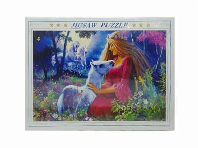 OIL PAINTING 1000 PIECES OF PUZZLE (75X50CM) - OBL834802