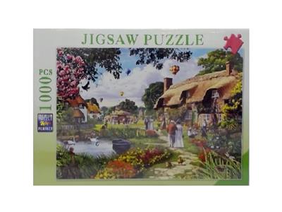 1000 PIECES OF OIL PAINTING PUZZLE (75X50CM) - OBL834810