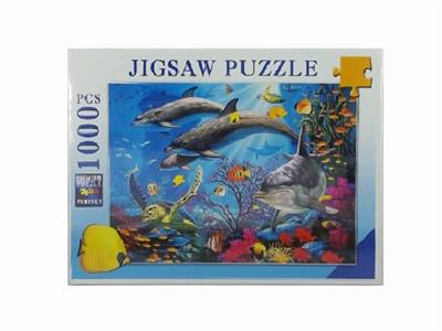 1000 PIECES OF UNDERWATER WORLD PUZZLE (75X50CM) - OBL834811