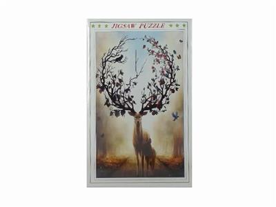 DEER 1000 PIECE PUZZLE (75X50CM) - OBL834815