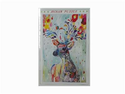 DEER 1000 PIECE PUZZLE (75X50CM) - OBL834817