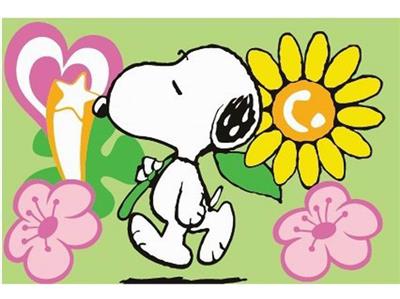 DIY digital oil painting Snoopy. - OBL834919