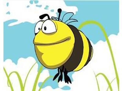 DIY digital oil painting Bee. - OBL834931