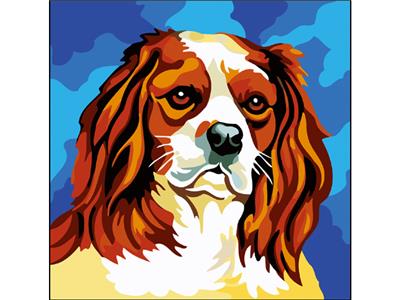 DIY digital oil painting gaze. - OBL834939