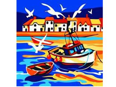 DIY Digital Oil Painting Coast 2. - OBL834945