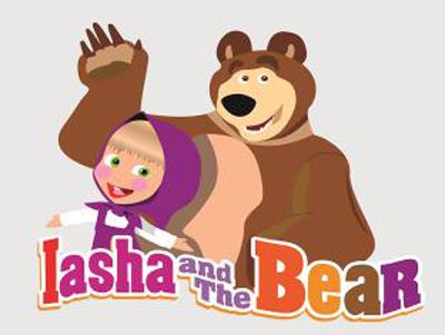DIY digital painting Martha and bear - OBL834965