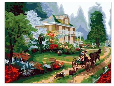 DIY digital painting a happy - OBL834977