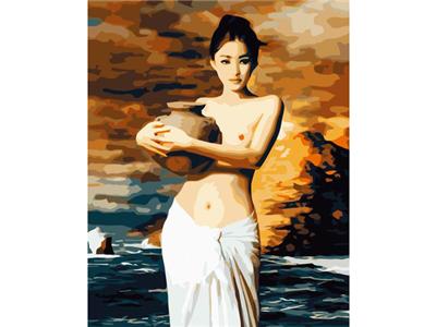 DIY digital oil painting Tao female. - OBL835002
