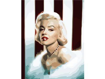 DIY digital oil painting Monroe. - OBL835005