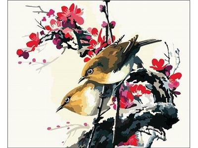 DIY digital oil painting reported spring. - OBL835012