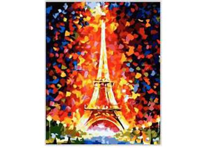 DIY digital painting The Eiffel Tower - OBL835021