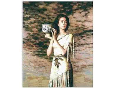 DIY digital oil painting Tao Female II. - OBL835052