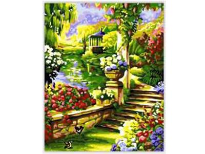 DIY Digital Oil Painting Garden Trail. - OBL835056