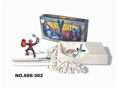 SAMURAI WITH WEAPONS (FOUR TYPES) - OBL835106