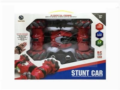 1:12 2.4G双遥控横向扭变遥控车 - OBL835814