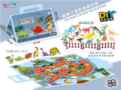 益智场景恐龙DIY套装29PCS - OBL835893