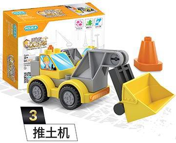 4合1百变工程车/推土机 - OBL835993