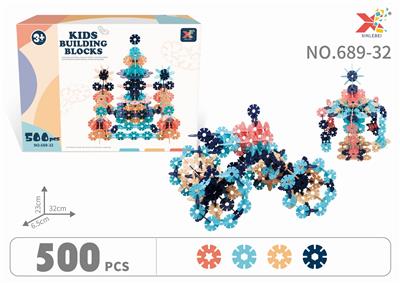 PUZZLE SNOWFLAKES. - OBL836061