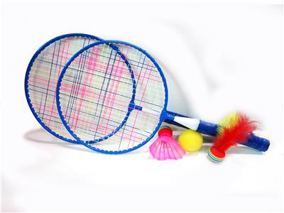 BADMINTON RACKETS WITH THE BALL. - OBL836553