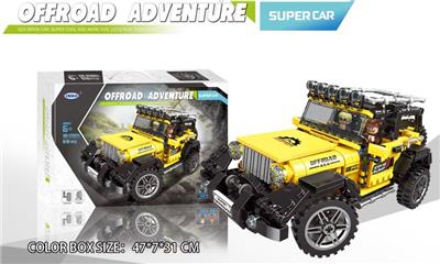 超级吉普车  610PCS - OBL836827